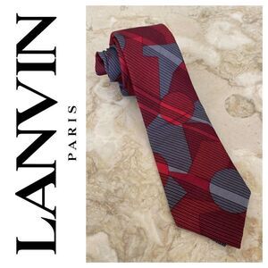 Vintage Lanvin 100% Silk Tie